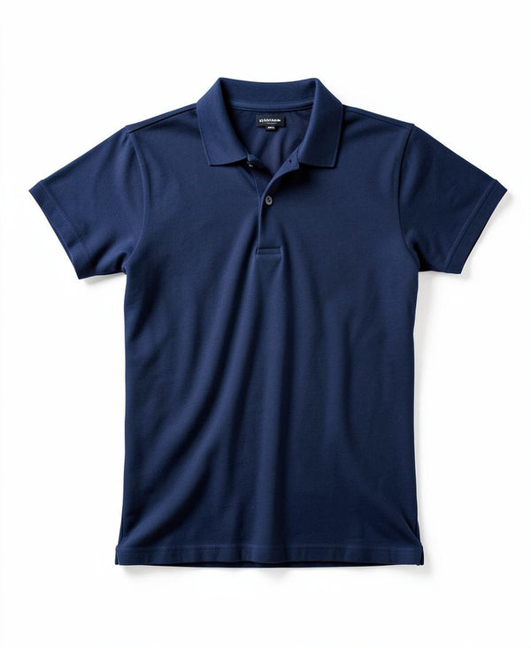 Navy Fred Perry M1200 twin-tip polo shirt