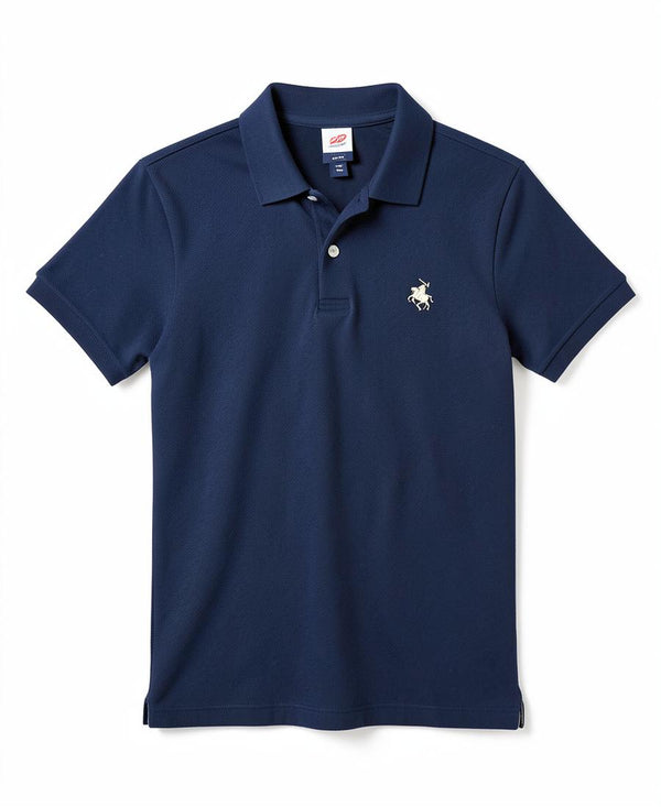 Navy Ralph Lauren custom-fit polo shirt